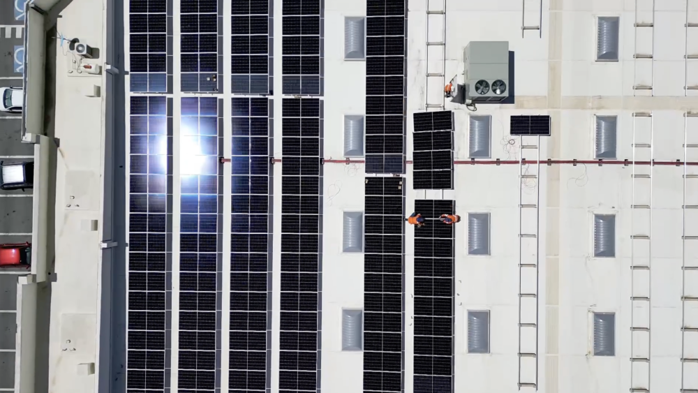 Proyecto solar industrial