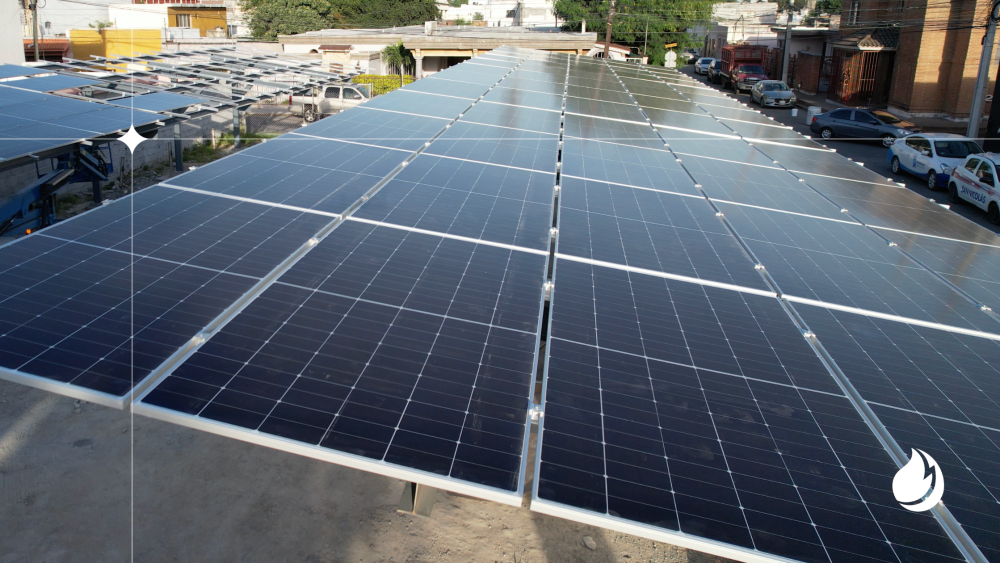 ciclo de vida de un sistema solar industrial
